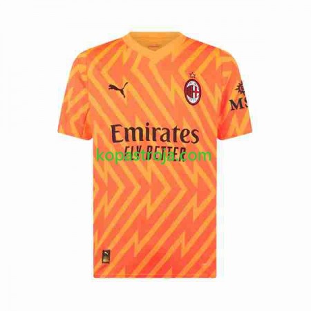 Billiga Fotbollströjor AC Milan Målvakt Borta tröja 2023/24 Kortärmad